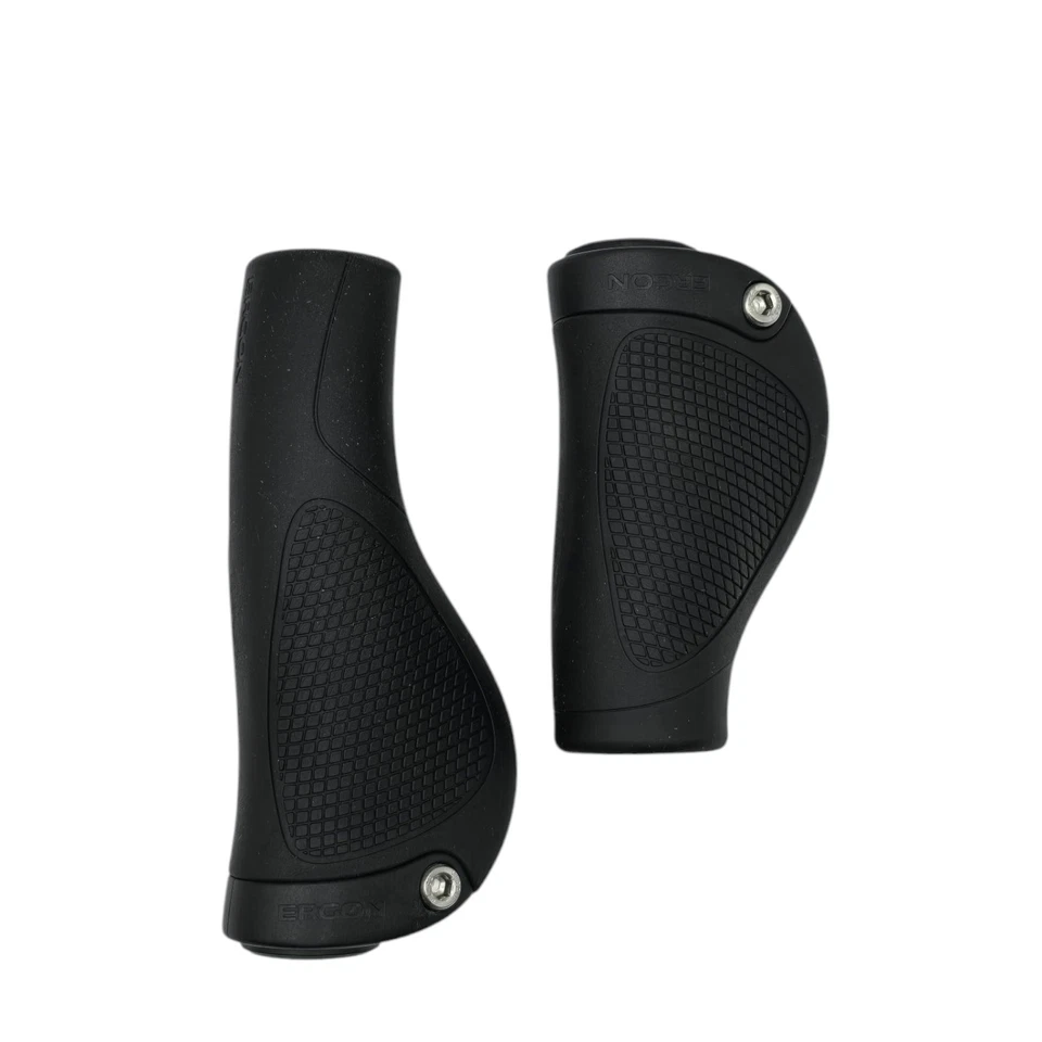 Ergon Fahrradgriffe GP1 / GP10 ergonomische Lenkergriffe Größe L schwarz 130/95 - Bild 4 von 4