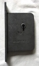 USED OLD 1886 MORTISE TYPE LOCK STEAMPUNK INDUSTRIAL DECOR UNTESTED NO KEY