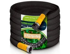 Flat Soaker Hose 150FT (3x50Ft) for Garden
