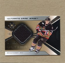 2004-05 Ultimate Collection Ultimate Game Jersey Marian Hossa #UGJ-MH 006/250 