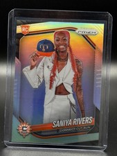 2025 Panini Prizm WNBA- Saniya Rivers #150 Silver Prizm (RC)