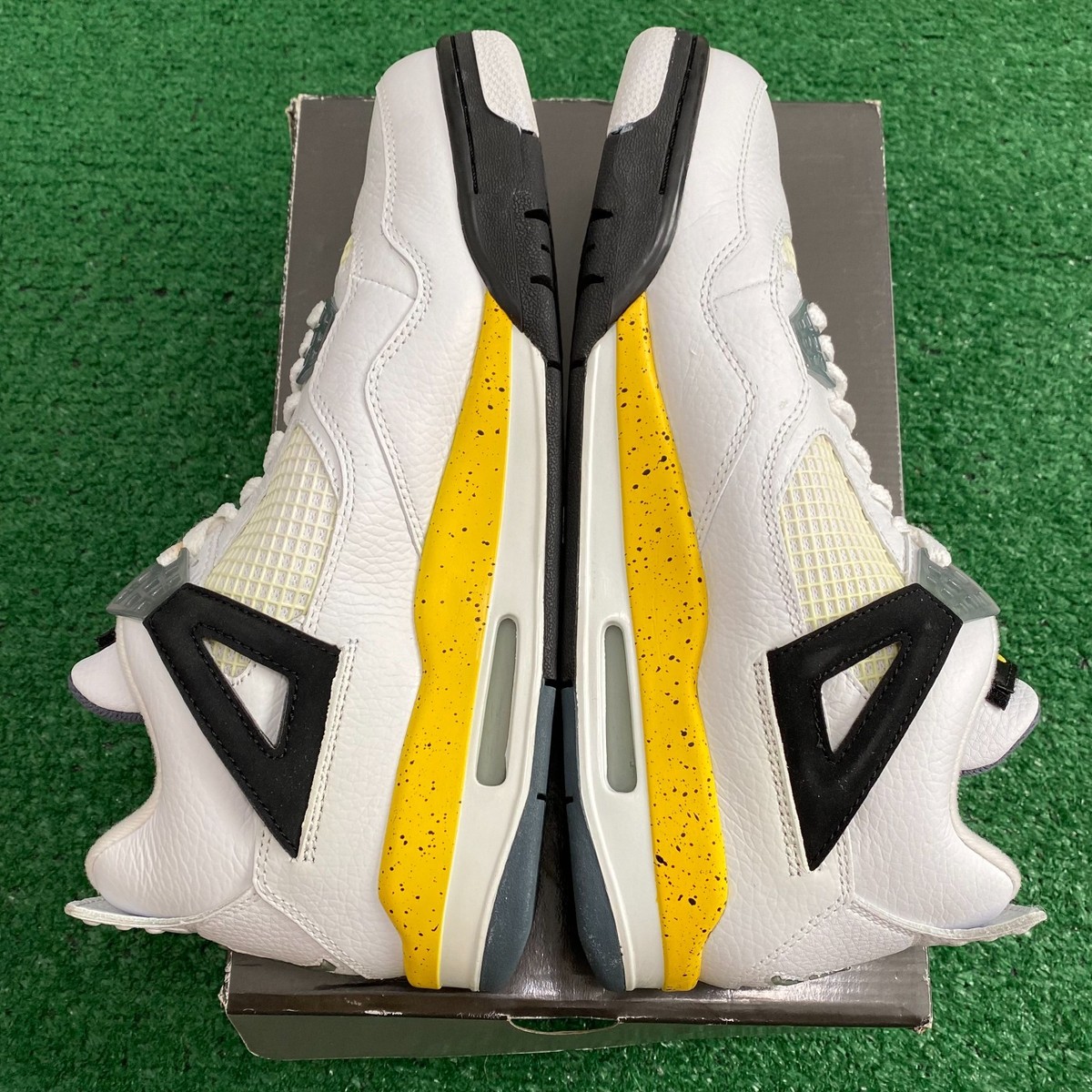 Nike Air Jordan 4 Retro LS Tour Yellow (314254-171) Size 12 Size 10 - Air Jordan 4 Retro LS Tour Yellow Rare Air 314254  main image 3