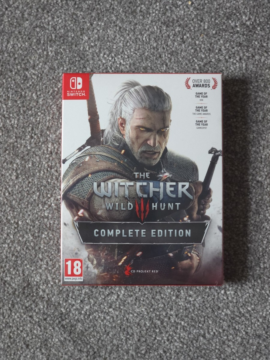 The Witcher III: Wild Hunt Complete Edition (Switch, 2019) for