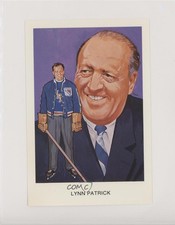 1983 Hockey Hall of Fame Postcards Lynn Patrick #N12 HOF 4qa