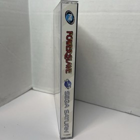 Authentic PowerSlave 1996 Sega Saturn CIB Complete Video Game w/ REG CARD