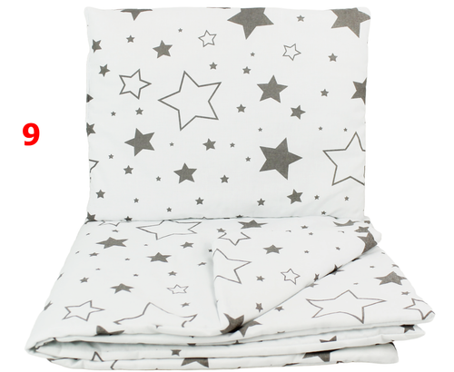 4 pcs Bedding Set Baby For Crib Cot Bed Pillowcase Duvet Cover + Duvet Pillow - Picture 10 of 33