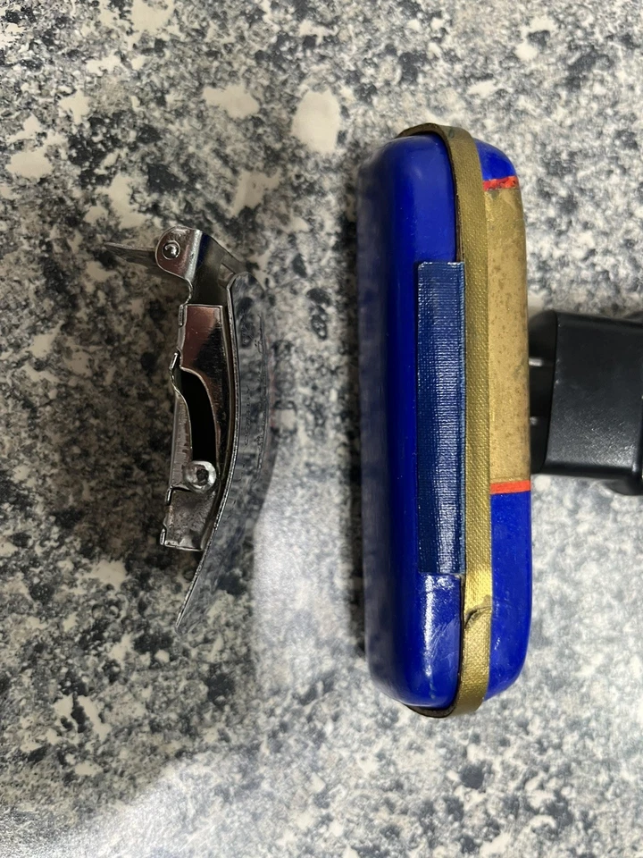 Lote Militar: Armónica Banda Marina, + Estuche y Hebilla de Cinturón Emisión de Servicio EE. UU.   Foto 2 de 4