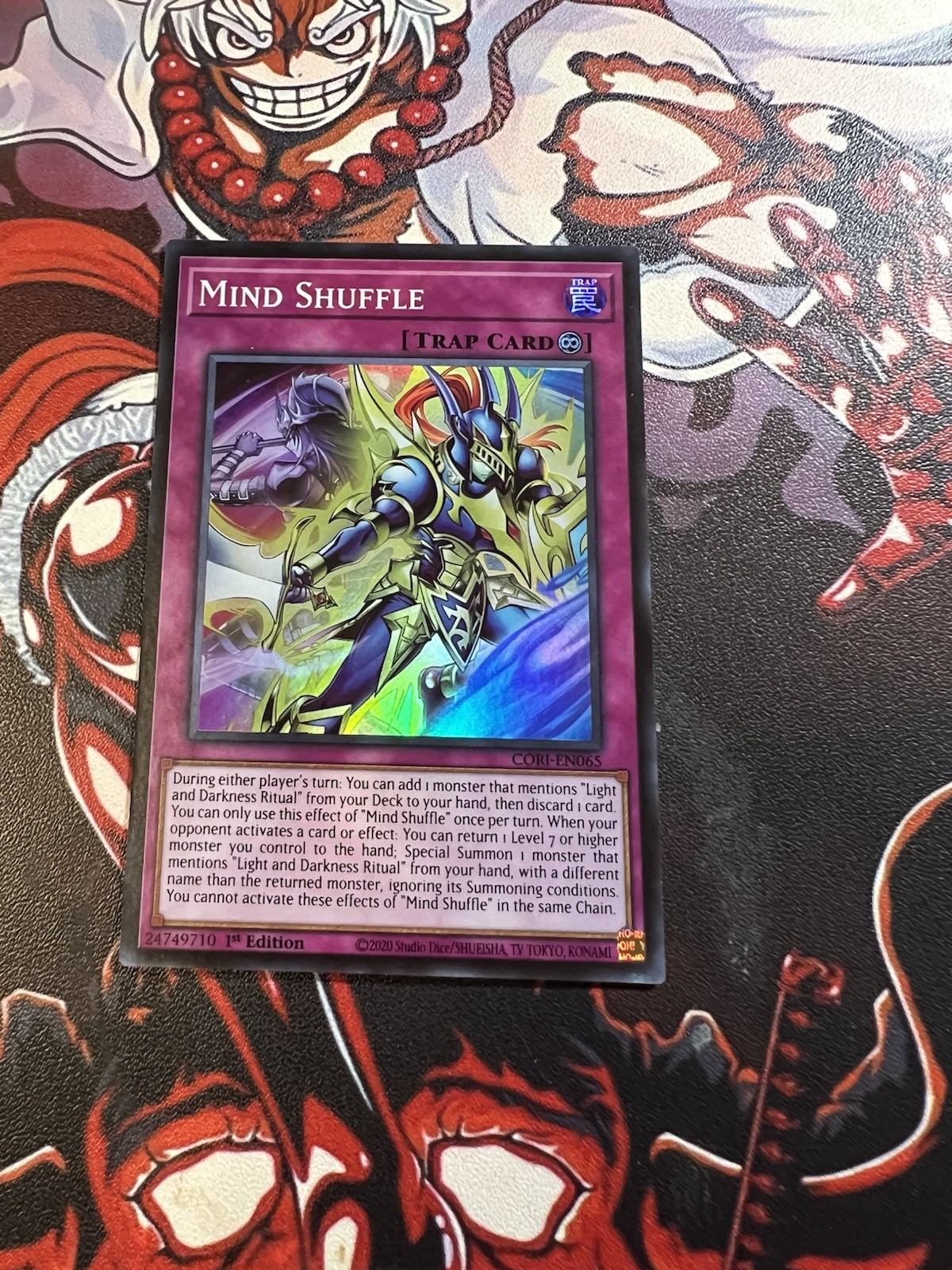 Mind Shuffle - CORI-EN065 - Super Rare - Chaos Origins - NM/M Yugioh