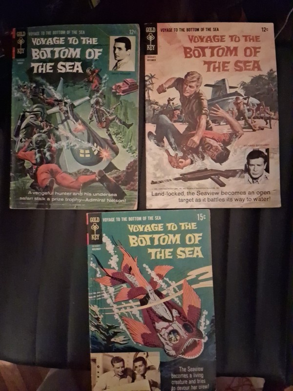 Voyage To The Bottom Of The Sea,# 5,6,14 Comic Book Lot Of 3