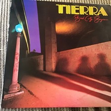 TIERRA BAD CITY BOYS 1982 LP BOARDWALK RECORDS PRINT VINTAGE VINYL 9TRX