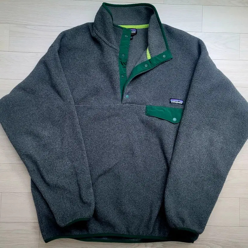 Patagonia Sinchilla Lightweight Jacket Green Men’s L Size thumbnail 4