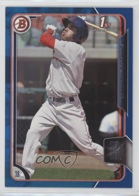 2015 Bowman Prospects Blue 88/150 Carlos Asuaje #BP70 0q3