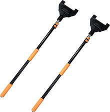 8Ft V Shaped Board Corner Protector, with Adjustable Extension Handle, Edge Prot