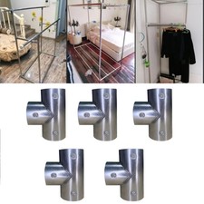 5 St&uuml;ck Rohrschellenverbinder, Innendurchmesser 25 Mm, Einfach Zu