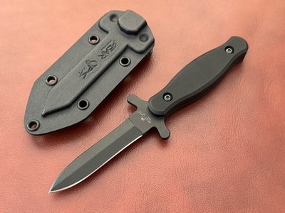 Bear OPS Knives Fixed Blade Boot Knife Dagger 1095 Blade G10 Handle Made In USA