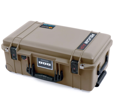 【新品】PELICAN AIR 1535 desert tan Dark Desert Dirt Tan Pelican 1535 Air case. Comes with TSA locking
