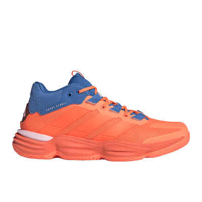 adidas Court Stabil Indoor Volleyball  Mens Orange Sneakers Athletic Shoes JH516