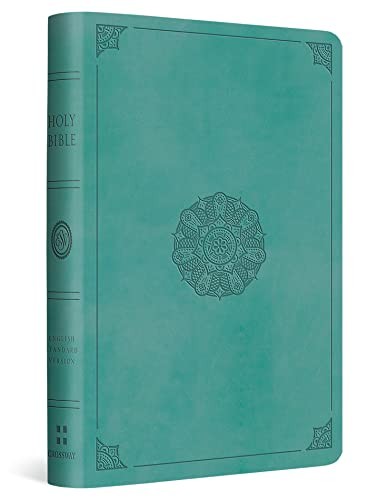 ESV Value Compact Bible TruTone Turquoise Emblem Design by Esv Bibles HARDBACK - Image 2