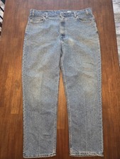 Vintage Levis 540 Jeans Mens 40x30 Blue Relaxed Tapered Washed Out USA Made Y2K