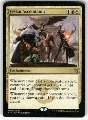Jeskai Ascendancy 180 Rare Khans of Tarkir Magic: The Gathering Near Mint
