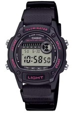 Montre numérique CASIO Collection W-220H-1A2 boîtier résine bio