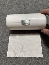 JIMMY CHOO Hard Glasses CASE Sunglasses Cleaning Cloth Magnetic Closure