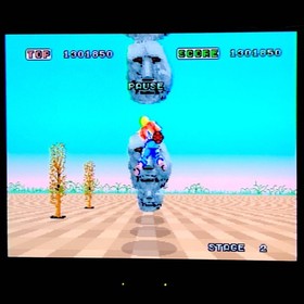 Space Harrier Limited Special Pack W/Box Sega Saturn SS Retro Used Game NTSC-J