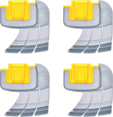 4-Pack Brushes Replacement for Zodiac MX6 MX8 Elite and Polaris MAXX Atlas XT Po