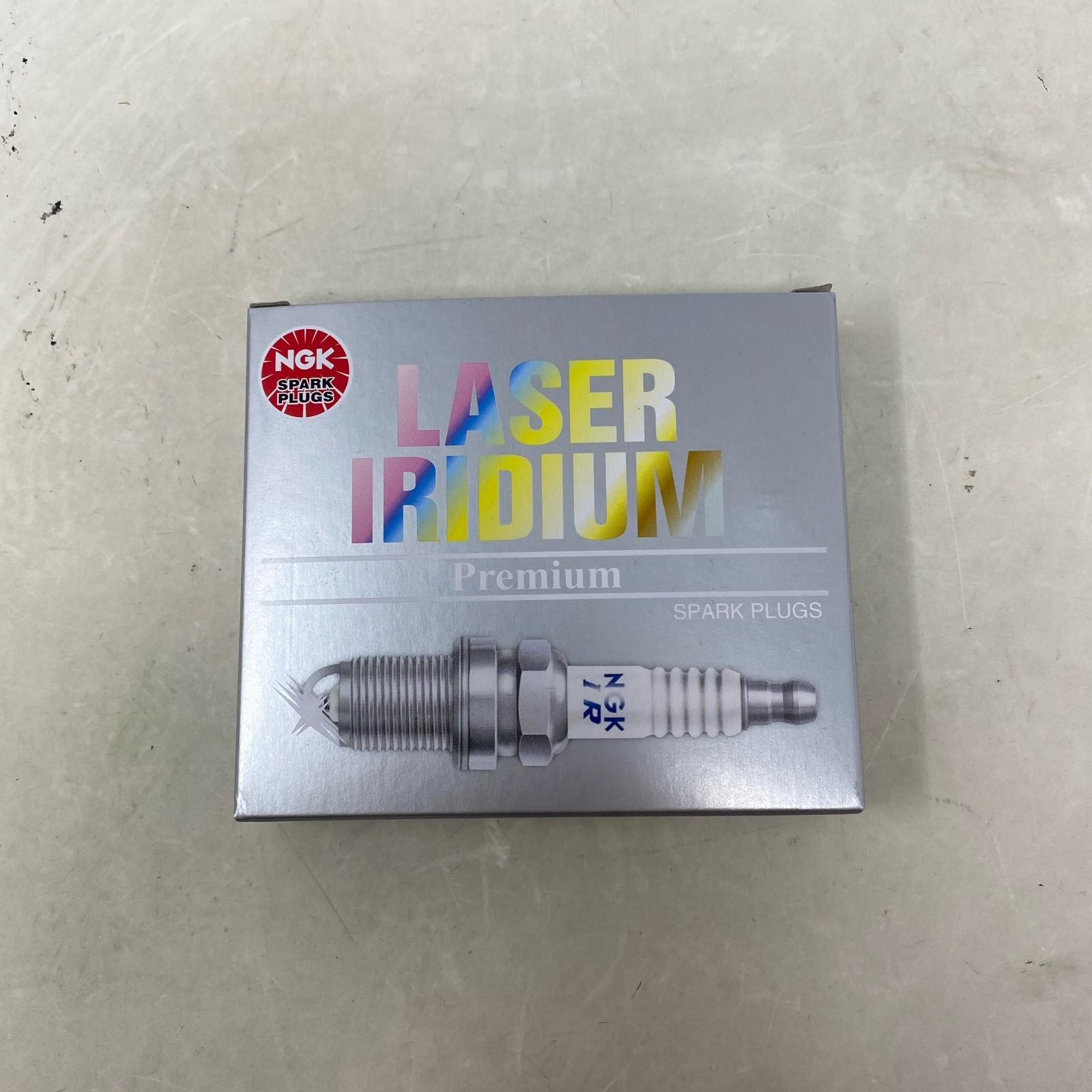 NGK Laser Iridium IZFR6K-11 6994 Spark Plugs, Set of 4, 14mm Silver