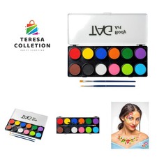 TAG Face Body Paint - Regular Palette 12 x 10g
