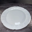 Vintage Indiana Colony Milk Glass Harvest Grape Large 14" Round Serving Platter
