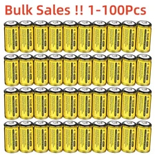2800mAh Batteries CR123A 16340 Rechargeable Battery / USB Charger Lot 1-50Pcs
