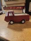 Vintage '70's Tonka Pressed Steel Mini Econoline Red Pickup Truck 4.5" USA MADE