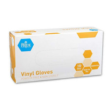 Med Pride Medpride General Purpose Powder-Free Vinyl Gloves Large Case/1000 10