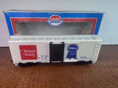Coche de caja Wilson Foods escala HO 8097 modelo Power 40' nuevo stock antiguo | Zustand: New