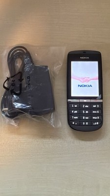 Nokia Asha 300 Graphite Mega Zustand geprüft Händler, Garantie komplett Accu Neu