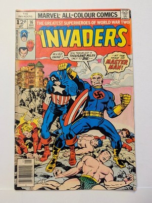 The Invaders #16, Marvel Comics, 1977. 1st Julia Koenig.