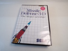 Missile Defense 3-D Sega Master System SMS 1987  Untested