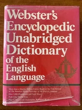 Webster's Encyclopedic Unabridged Dictionary 1989 260000 words US English
