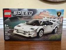 LEGO SPEED CHAMPIONS: Lamborghini Countach (76908), Sealed New, Free shipping