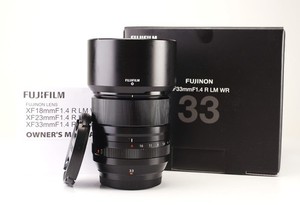 Fujifilm XF 33mm F1.4 R LM WR AF Prime Lens Fuji Refurbished +12 Month Guarantee