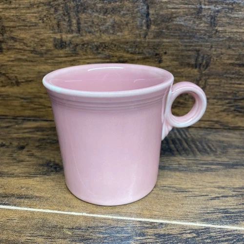 Fiesta Fiestaware Pastel Pink O-Ring Coffee Mug Homer Laughlin USA