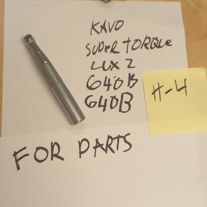 KaVo Super-Torque LUX 2 640 B High Speed Straight Handpiece 4 Hole Autochuck H4