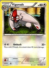 Pokemon Dragons Exalted Vigoroth 102/124 NM