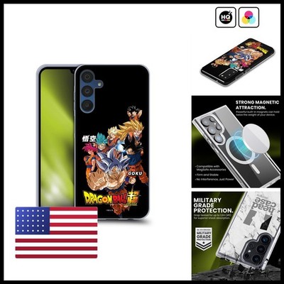 Head Case Designs Dragon Ball Super Goku Gel Case for Samsung Galaxy A15 MagSafe