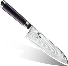 KAI Seki Magoroku Damascus Chef Knife 165mm AE5200 Made in Japan NEW