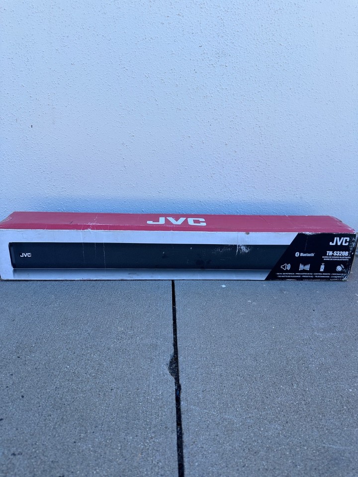 New JVC TH-S320B Sound Bar in Box w/ Remote Control 2.5