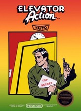 Elevator Action For Nintendo NES Vintage Arcade Stealth  Very Good 4E