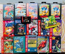 SEGA Genesis Games LOT of 18