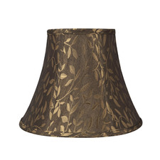 Aspen Creative 30224A Transitional Bell Shaped Spider Construction Lamp Shade